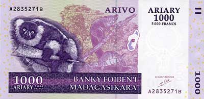Ariary Madagascar