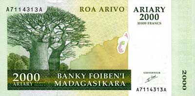 Ariary Madagascar