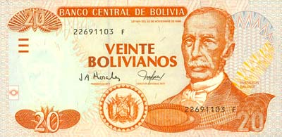Boliviano Bolivie