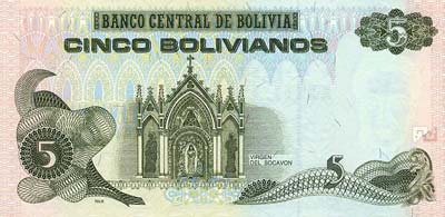Boliviano Bolivie