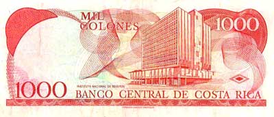 1000 Colones Costa Rica