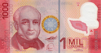 1000 Colones Costa Rica