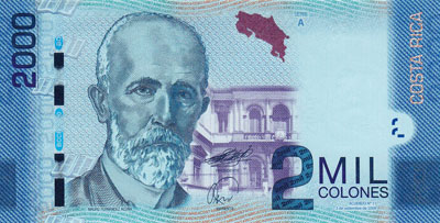 2000 Colones Costa Rica