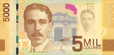 5000 Colones Costa Rica