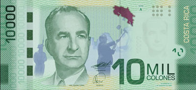 10000 Colones Costa Rica
