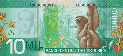 10000 Colones Costa Rica
