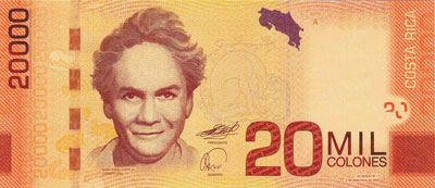 20000 Colones Costa Rica