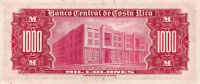 1000 Colones Costa Rica
