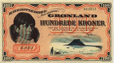 Couronnes Groenland Greenland