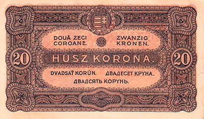 20 Couronnes Hongrie