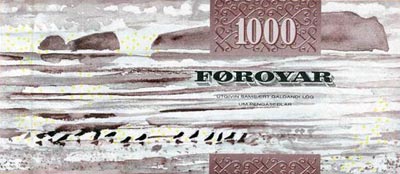 Couronne Iles Féroé Faroe