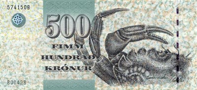 Couronne Iles Féroé Faroe