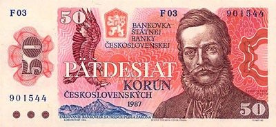 Couronne - Korun - Tchécoslovaquie
