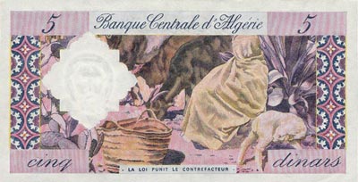 5 Dinars Algérie