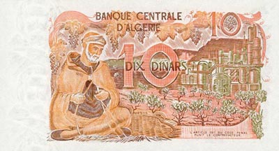 10 Dinars Algérie