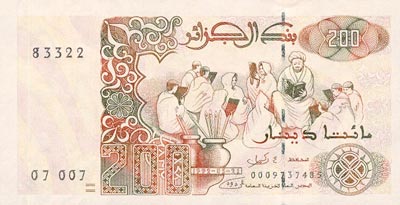 200 Dinars Algérie