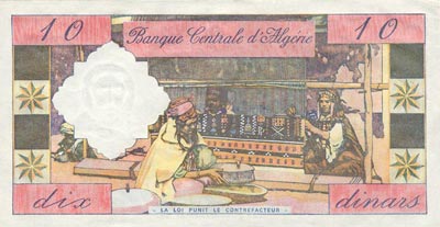 10 Dinars Algérie