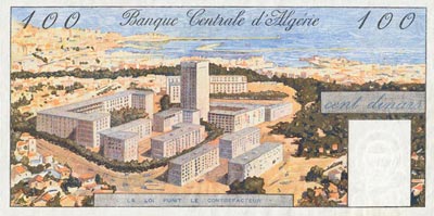 100 Dinars Algérie