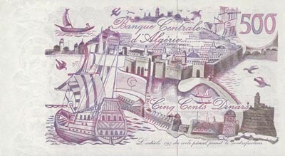 500 Dinars Algérie
