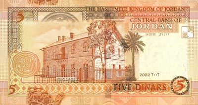 Dinar Jordanie