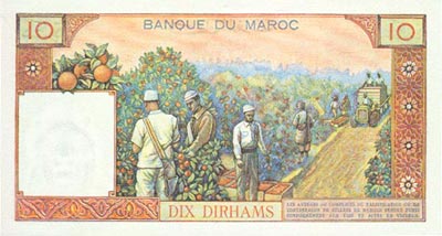 10 Dirhams (1968) Maroc