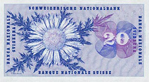 20 Francs Suisse (1956)