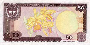 100 Pesos Colombie