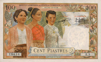 Piastre Indochine Française