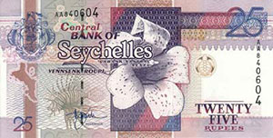 25 Roupies Seychelles