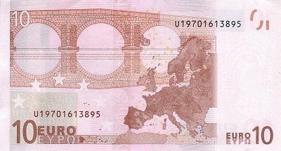 10 euros verso (série 2002)