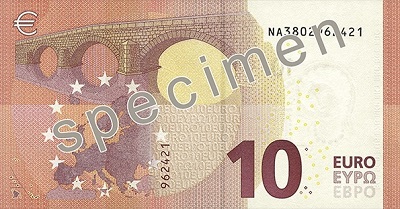 10 euros verso (série 2014)