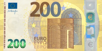 200 euros recto (série 2019)