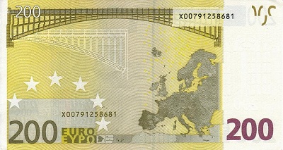 200 euros verso (série 2002)