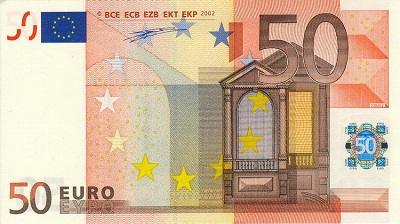 50 euros recto (série 2002)