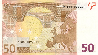 50 euros verso (série 2002)