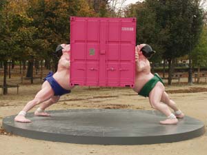 Jardin des Tuileries - Sumo