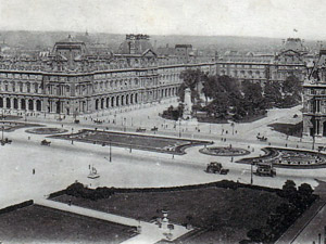 Le Musée du Louvre en 1919