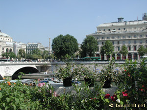La Seine sur l'Ile de la Cité