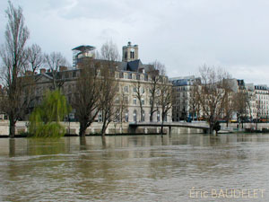 Crue de la Seine en 2001