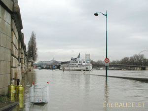 Crue de la Seine en 2001