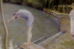 Gustave Caillebotte - Baigneurs, bord de l'Yerres