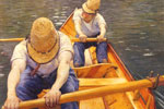 Gustave Caillebotte - Canotiers ramant sur l'Yerres