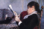 Gustave Caillebotte - Intérieur, Femme Lisant