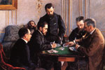 Gustave Caillebotte - La Partie de bésigue