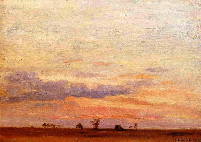 Gustave Caillebotte - La Plaine de la Brie
