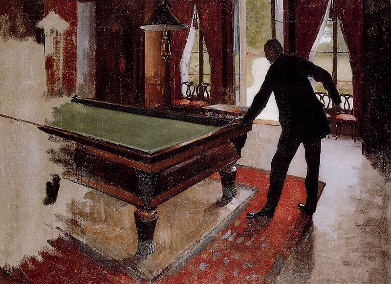 Gustave Caillebotte - Le Billard