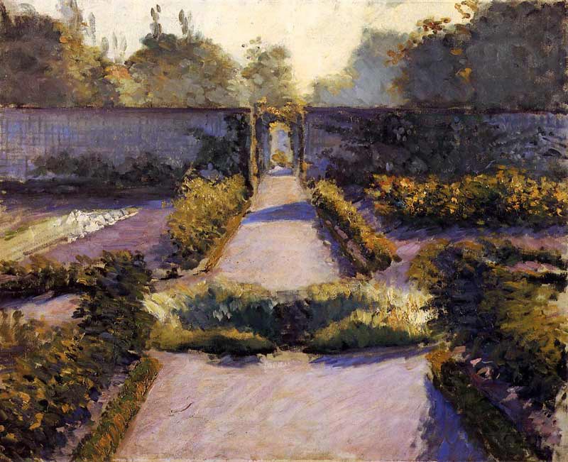 Gustave Caillebotte - Le Jardin Potager, Yerres