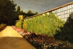 Gustave Caillebotte - Le Mur du Jardin Potager