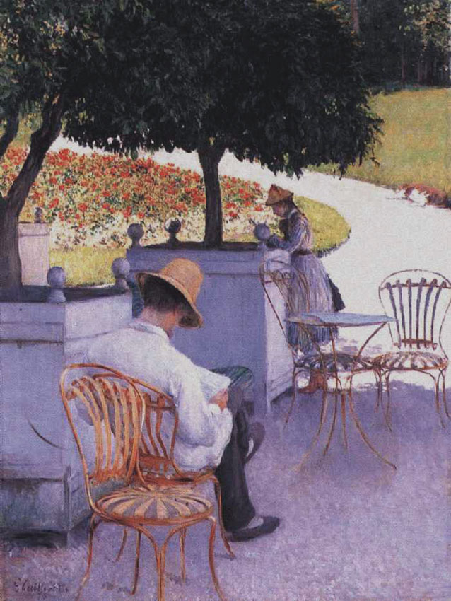 Gustave Caillebotte - Les Orangers