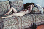 Gustave Caillebotte - Nu au divan